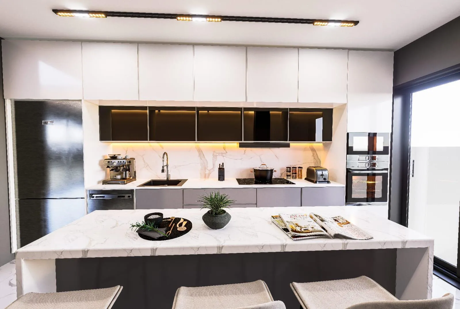 URLA / KUŞÇULAR 4+1 / 200M2-SATILIK MÜSTAKİL VİLLA İLAN KODU: 2044