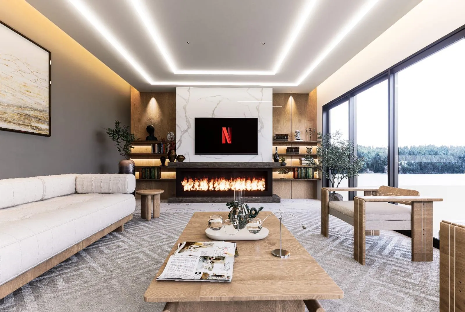 URLA / KUŞÇULAR 4+1 / 200M2-SATILIK MÜSTAKİL VİLLA İLAN KODU: 2044