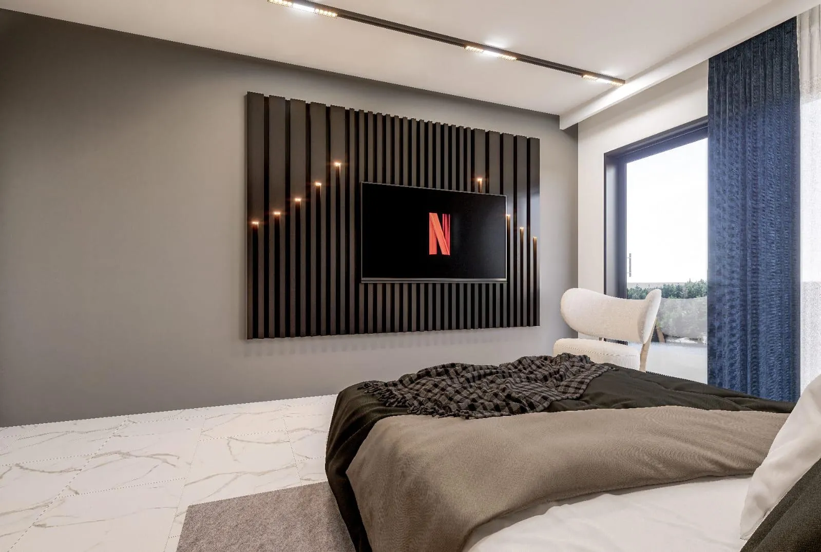 URLA / KUŞÇULAR 4+1 / 200M2-SATILIK MÜSTAKİL VİLLA İLAN KODU: 2044