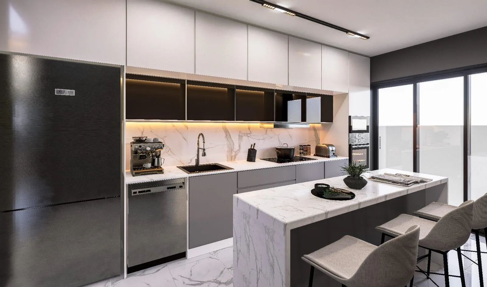 URLA / KUŞÇULAR 4+1 / 200M2-SATILIK MÜSTAKİL VİLLA İLAN KODU: 2044