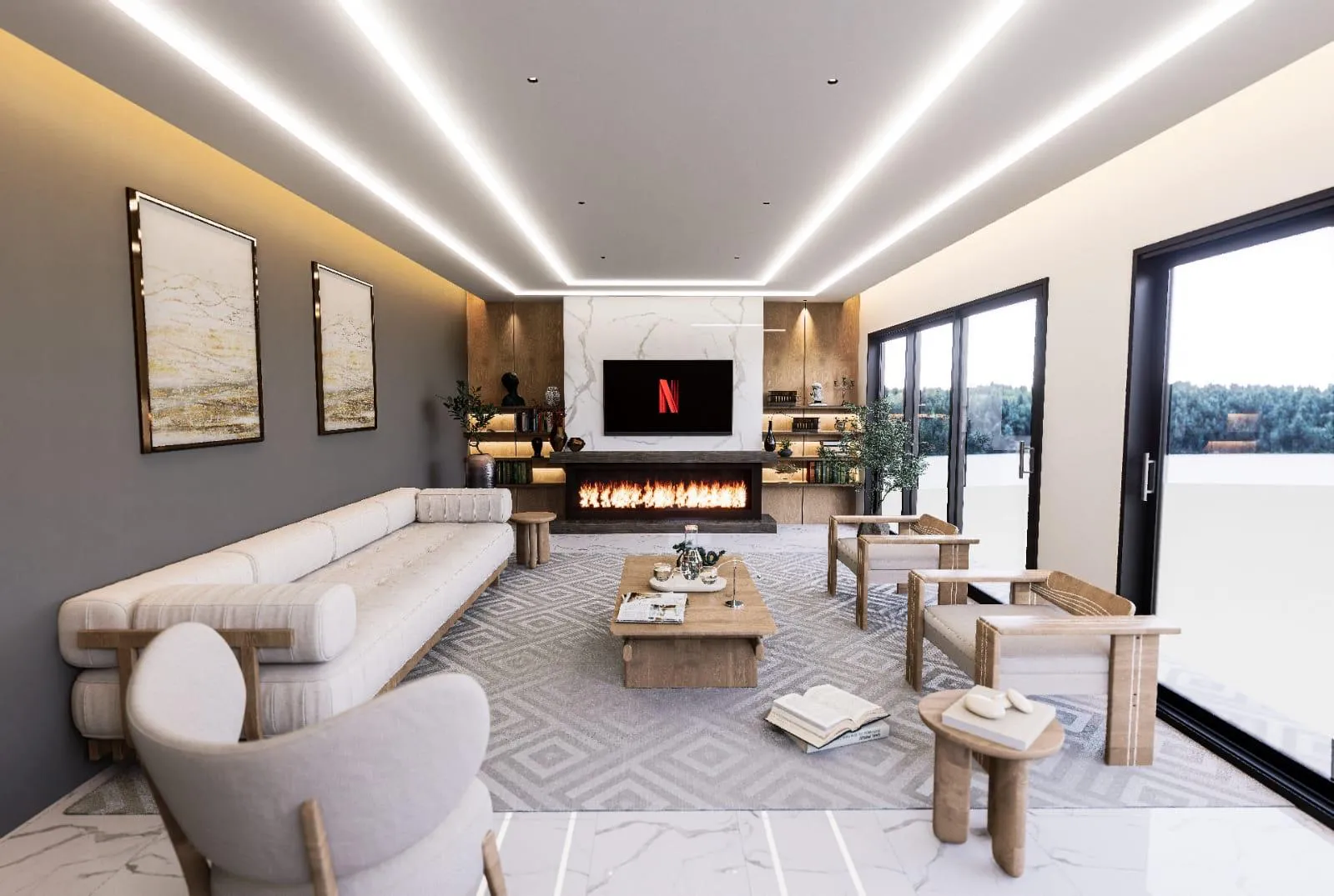 URLA / KUŞÇULAR 4+1 / 200M2-SATILIK MÜSTAKİL VİLLA İLAN KODU: 2044