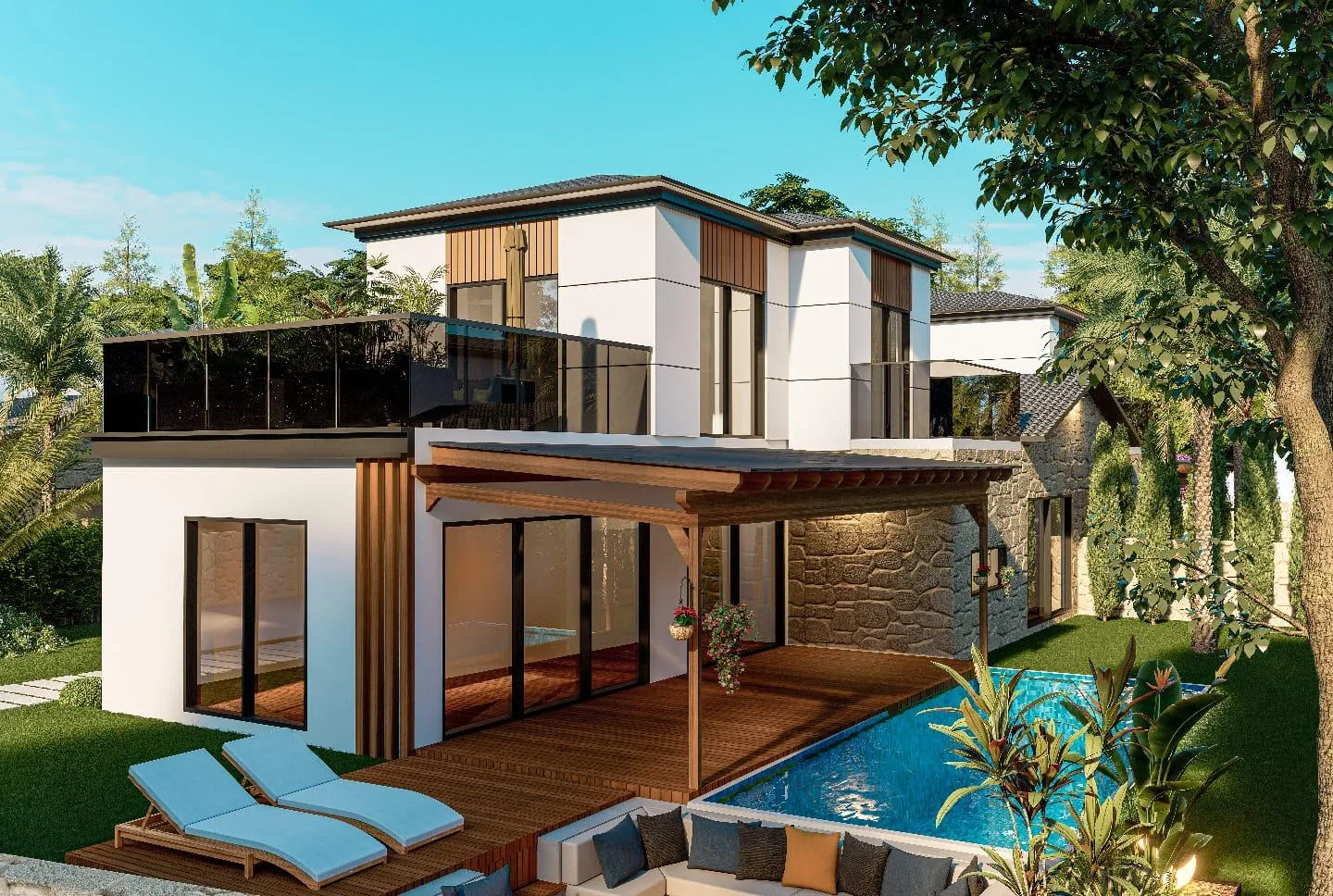 URLA / KUŞÇULAR 4+1 / 200M2-SATILIK MÜSTAKİL VİLLA İLAN KODU: 2044